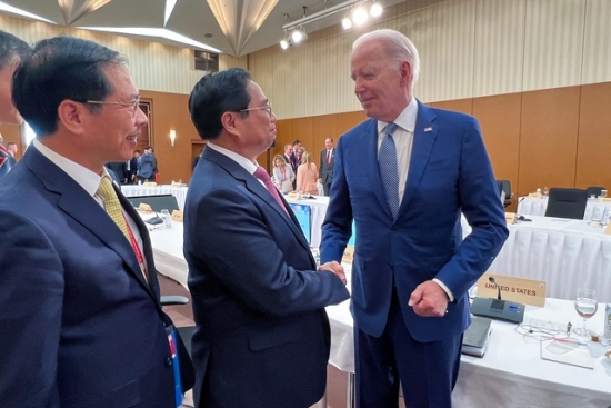 Thủ tướng Chính phủ Phạm Minh Chính gặp Tổng thống Hoa Kỳ Joe Biden