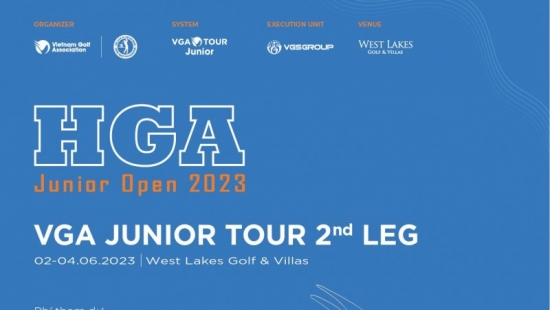 Khởi tranh chặng 2 VGA Junior Tour - Giải vô địch Gôn trẻ TP.Hồ Chí Minh Mở rộng 2023