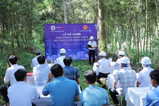 Công ty Điện lực Thanh Hóa ra quân giải phóng hành lang an toàn lưới điện năm 2023