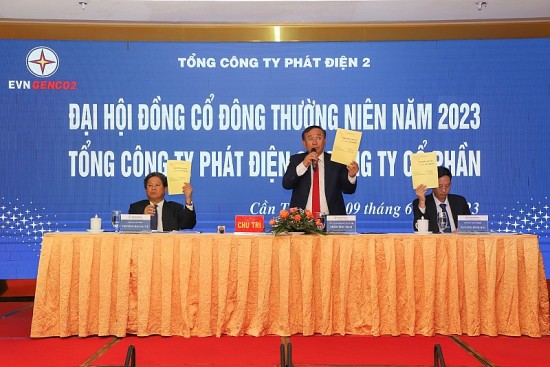 EVNGENCO2 tổ chức thành công Đại hội cổ đông thường niên năm 2023