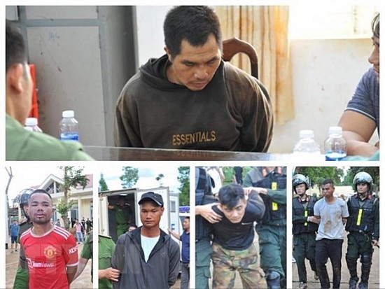 Bắt 22 đối tượng liên quan vụ tấn công trụ sở UBND xã tại Đắk Lắk