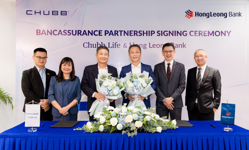 Chubb Life Việt Nam và Hong Leong Việt Nam ký kết hợp tác phân phối sản phẩm bảo hiểm nhân thọ