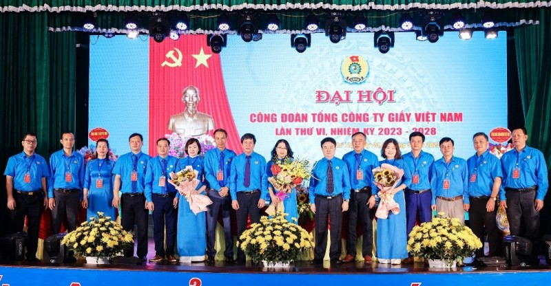 Công đoàn Tổng công ty Giấy Việt Nam tổ chức thành công Đại hội lần thứ VI, nhiệm kỳ 2023-2028
