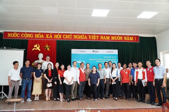 Lễ khởi động dự án về nhà ở cho cộng đồng chịu ảnh hưởng bởi thiên tai tại miền Trung Việt Nam