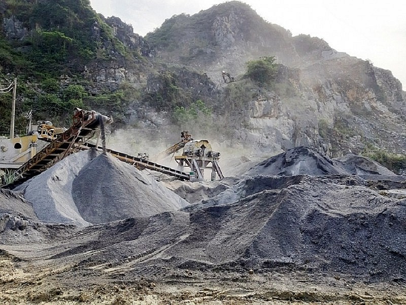Công ty Nam Thái Sơn bị phạt hơn 1,1 tỷ đồng vì vi phạm trong khai thác khoáng sản