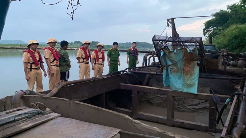 Bắc Giang: Quyết liệt xử lý “cát tặc”