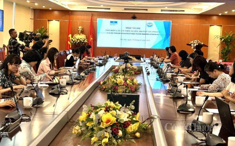Tăng cường tuyên truyền về UNESCO và sự tham gia của Việt Nam