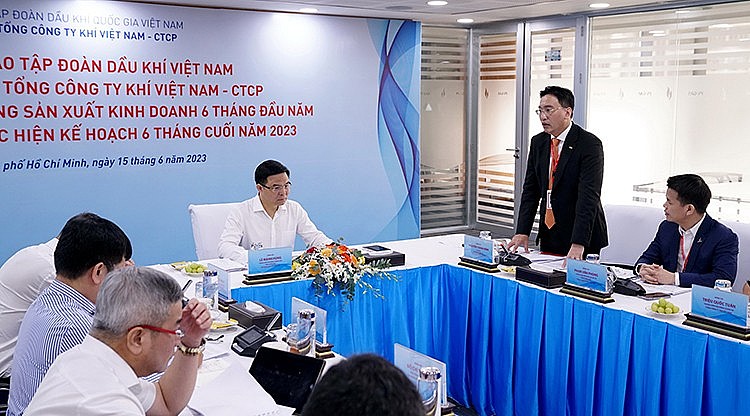 Ông Nguyễn Thanh Bình, Chủ tịch HĐQT PV GAS khẳng định PV GAS đã nỗ lực triển khai các giải pháp để giảm thiểu ảnh hưởng từ các yếu tố bất lợi, đạt được nhiều điểm sáng trong 6 tháng đầu năm 2023