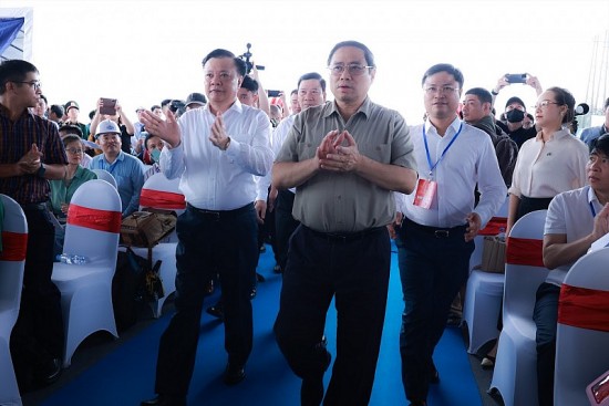 Thủ tướng Phạm Minh Chính dự lễ khởi công đường Vành đai 4