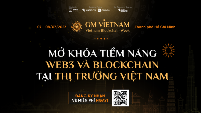 Sắp diễn ra Tuần lễ Blockchain đình đám nhất Việt Nam trong tháng 7/2023