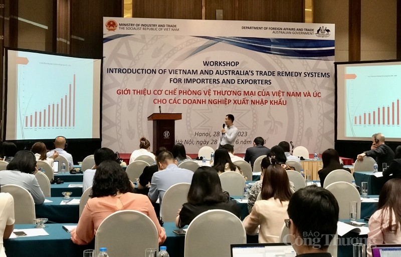 Hội thảo Giới thiệu cơ chế phòng vệ thương mại của Việt Nam và Úc cho các doanh nghiệp xuất khẩu
