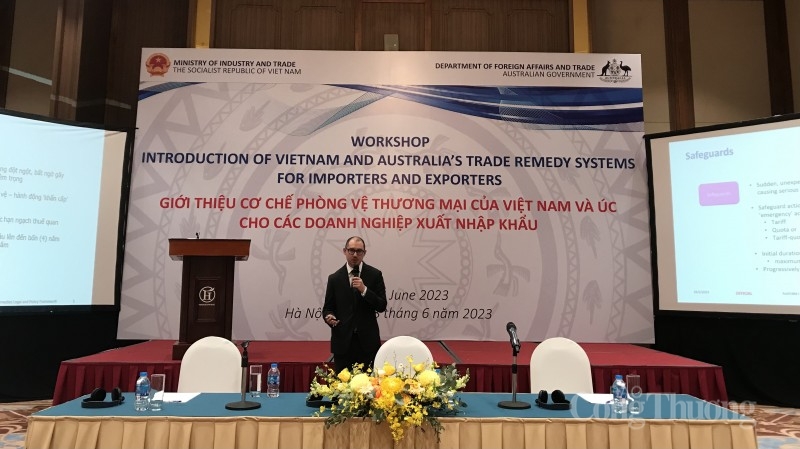 Hội thảo Giới thiệu cơ chế phòng vệ thương mại của Việt Nam và Úc cho các doanh nghiệp xuất khẩu