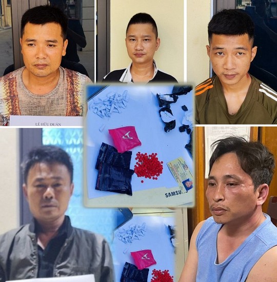Thanh Hóa: Liên tiếp triệt xóa 5 điểm mua bán ma túy, bắt giữ 5 đối tượng