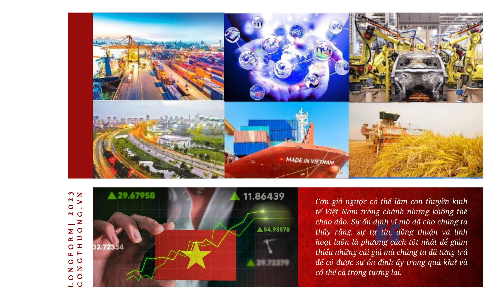 Longform | Ổn định vĩ mô làm nền cho tăng trưởng: Điểm nhìn Việt Nam, lan toả thế giới