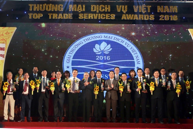 Giải thưởng Thương mại dịch vụ Việt Nam 2016 nhằm động viên, tôn vinh các doanh nghiệp, doanh nhân hoạt động trong 11 nhóm, ngành hàng Thương mại dịch vụ mà Việt Nam cam kết mở cửa khi gia nhập WTO vào năm 2007