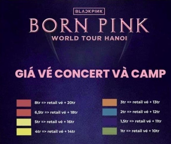 ตั๋วดู BlackPink ที่เวียดนามแพง 3-4 เท่า ผู้จัดคอนเสิร์ตเตือนระวังกลโกง!