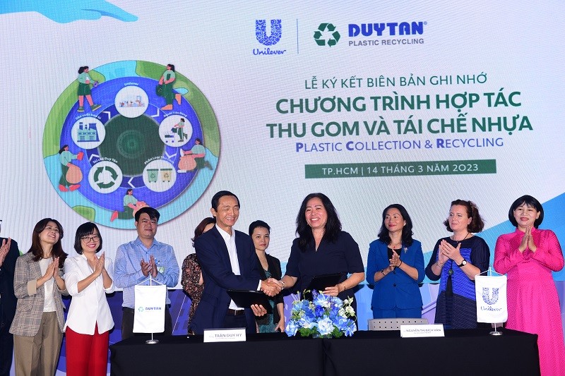 Unilever Việt Nam hướng đến mục tiêu thu gom và tái chế 30.000 tấn rác thải nhựa vào năm 2027