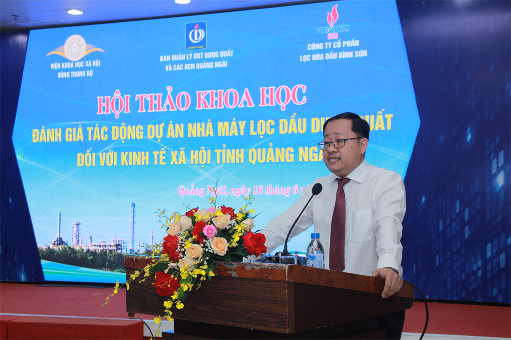 Đánh giá tác động Nhà máy lọc dầu Dung Quất đối với kinh tế xã hội tỉnh Quảng Ngãi