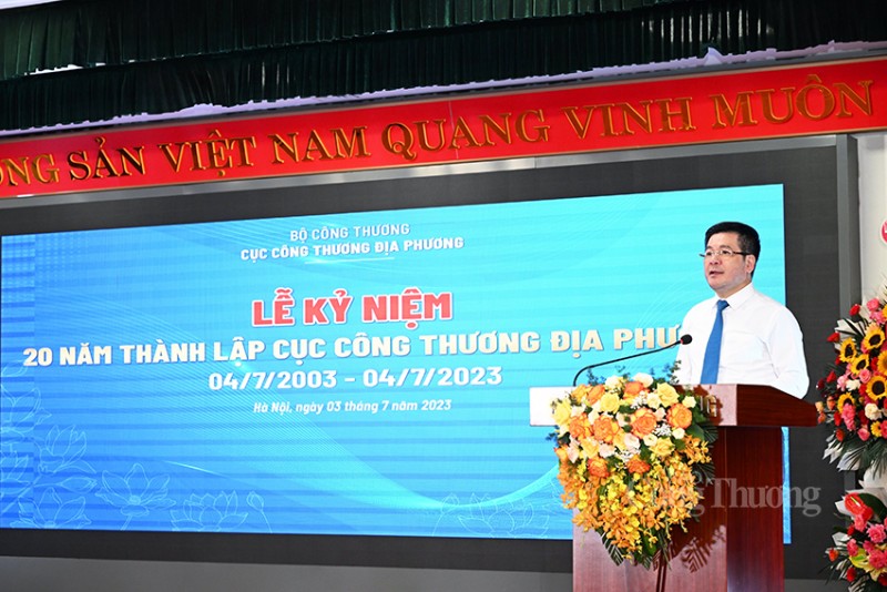 Kỷ niệm 20 năm thành lập Cục Công Thương địa phương: Bộ trưởng Nguyễn Hồng Diên chỉ đạo 5 nhiệm vụ lớn