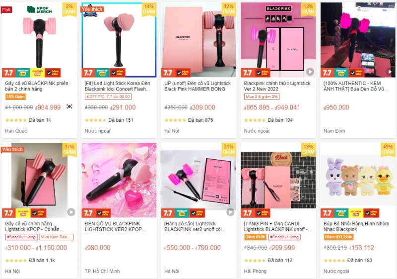 Mua Lightstick Blackpink unoff full hộp kèm nametag đèn blackpink gậy cổ vũ  ánh sáng hòa nhạc phát sáng nhóm nhạc idol Hàn quốc tặng ảnh thiết kế vcone   Tiki