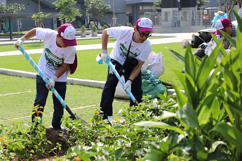 BECAMEX TOKYU và AEON Việt Nam tổ chức ngày hội trồng cây “cánh rừng quê hương” tại SORA gardens SC