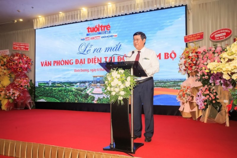 Ông Lê Văn Khánh, Phó Giám đốc Sở Thông tin và Truyền thông tỉnh Bình Dương