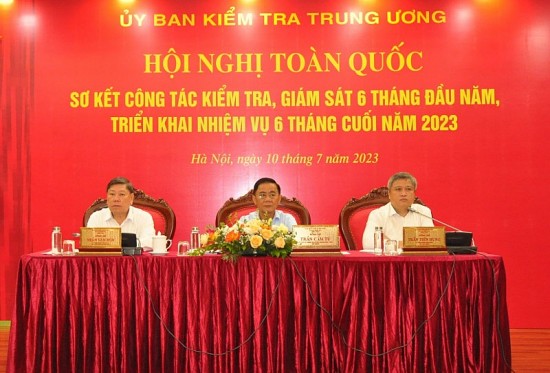 Uỷ ban Kiểm tra Trung ương: Tập trung hoàn thiện thể chế công tác kiểm tra, giám sát