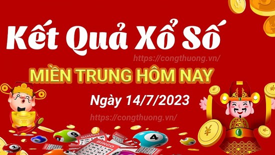 XSMT - XSMTR - Theo dõi Xổ số miền Trung ngày 14 tháng 7 - XSMT 14/7 – KQXSMT 14/7/2023