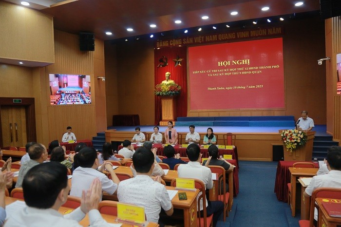 Quận Thanh Xuân trả lời vướng mắc cấp sổ hồng nhiều chung cư