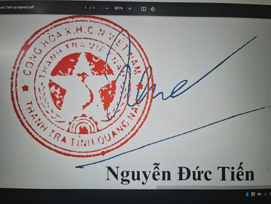 Thanh tra tỉnh Quảng Nam nói gì về con dấu không thể hiện rõ quần đảo Hoàng Sa, Trường Sa?