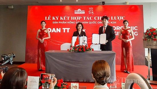 Ra mắt sản phẩm sâm organic KJH tại Việt Nam