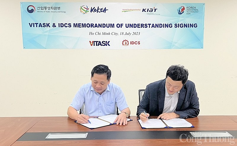 IDCS – VITASK: Ký kết hợp tác phát triển ngành công nghiệp ô tô và điện - điện tử Việt Nam