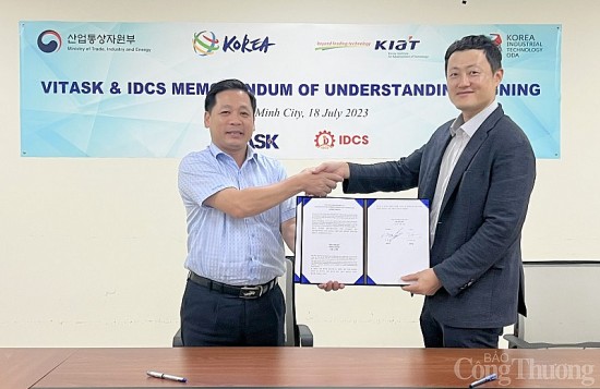 IDCS – VITASK: Ký kết hợp tác phát triển ngành công nghiệp ô tô và điện - điện tử Việt Nam