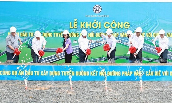 Hà Nội khởi công đường nối cao tốc Pháp, Vân Cầu Giẽ với vành đai 3
