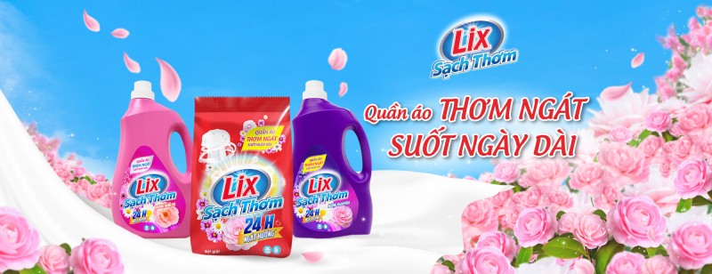 Lix sạch thơm: Một sản phẩm mới khác biệt cho người tiêu dùng