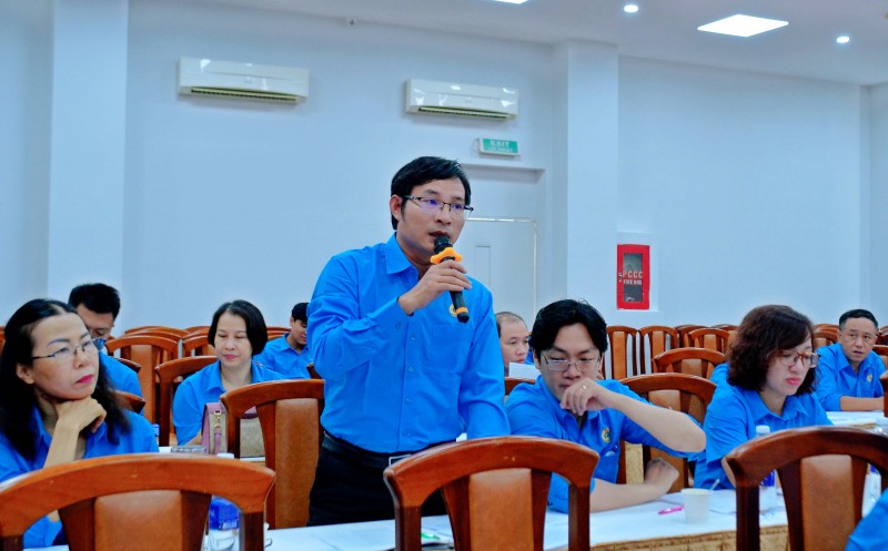 Hội nghị lấy ý kiến góp ý Dự thảo Điều lệ Công đoàn Việt Nam