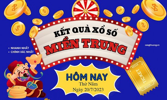 XSMT 20/7, Kết quả xổ số miền Trung hôm nay 20/7/2023, KQXSMT 20/7, xổ số miền Trung ngày 20 tháng 7