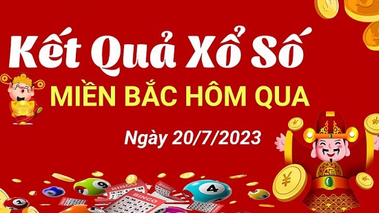 XSMB Hôm qua| XSHN|Kết quả Xổ số miền Bắc hôm qua 20/7/2023|xổ số Hà Nội ngày 20 tháng 7