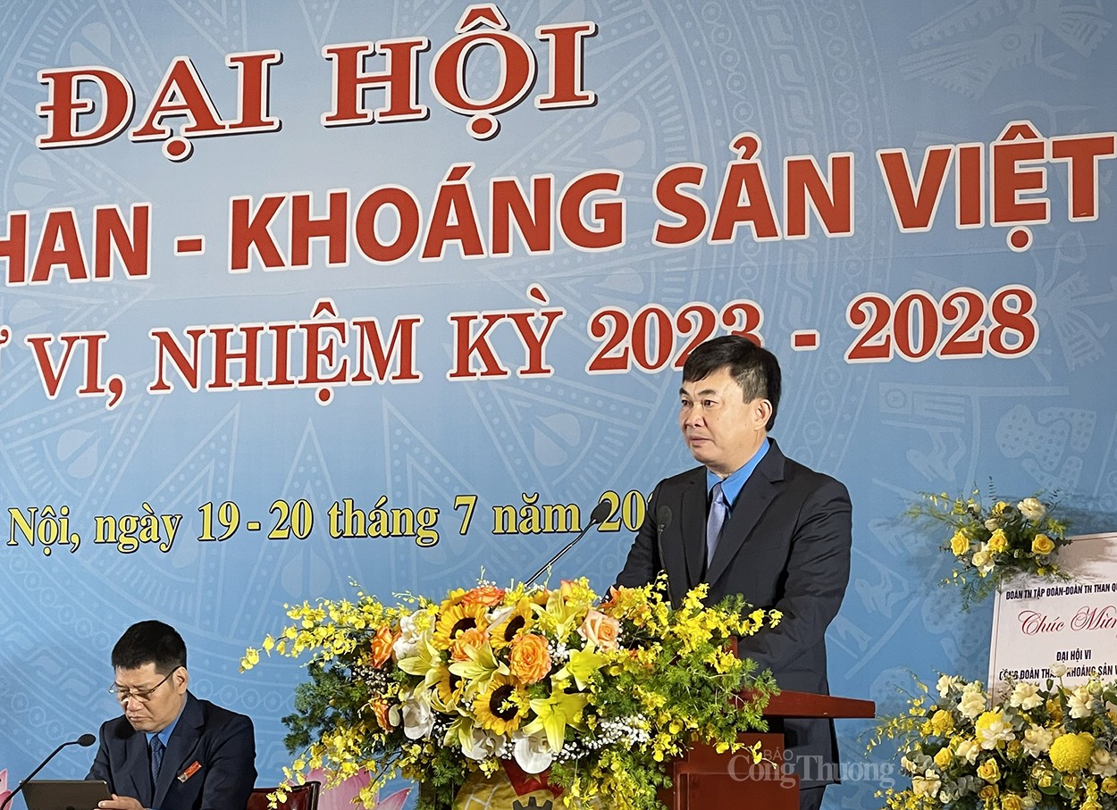 Đại hội Công đoàn Than - Khoáng sản Việt Nam lần thứ VI, nhiệm kỳ 2023 - 2028: Thực hiện khát vọng phát triển bền vững