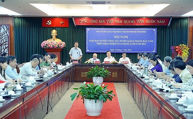 TP. Hồ Chí Minh không nhận hoa, quà chúc mừng Ngày truyền thống ngành Tuyên giáo của Đảng