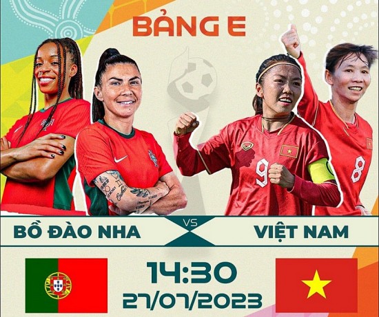 Link xem trực tiếp trận Việt Nam và Bồ Đào Nha hôm nay, ngày 27/7/2023 | World Cup nữ 2023