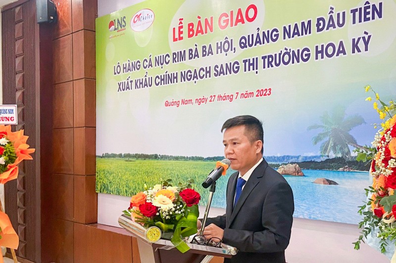 Chính thức xuất khẩu lô hàng cá nục rim Quảng Nam đầu tiên sang thị trường Hoa Kỳ