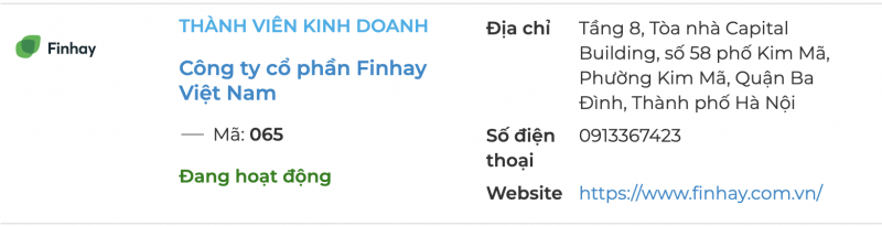 Công ty Finhay chính thức trở thành thành viên kinh doanh của Sở Giao dịch Hàng hóa Việt Nam