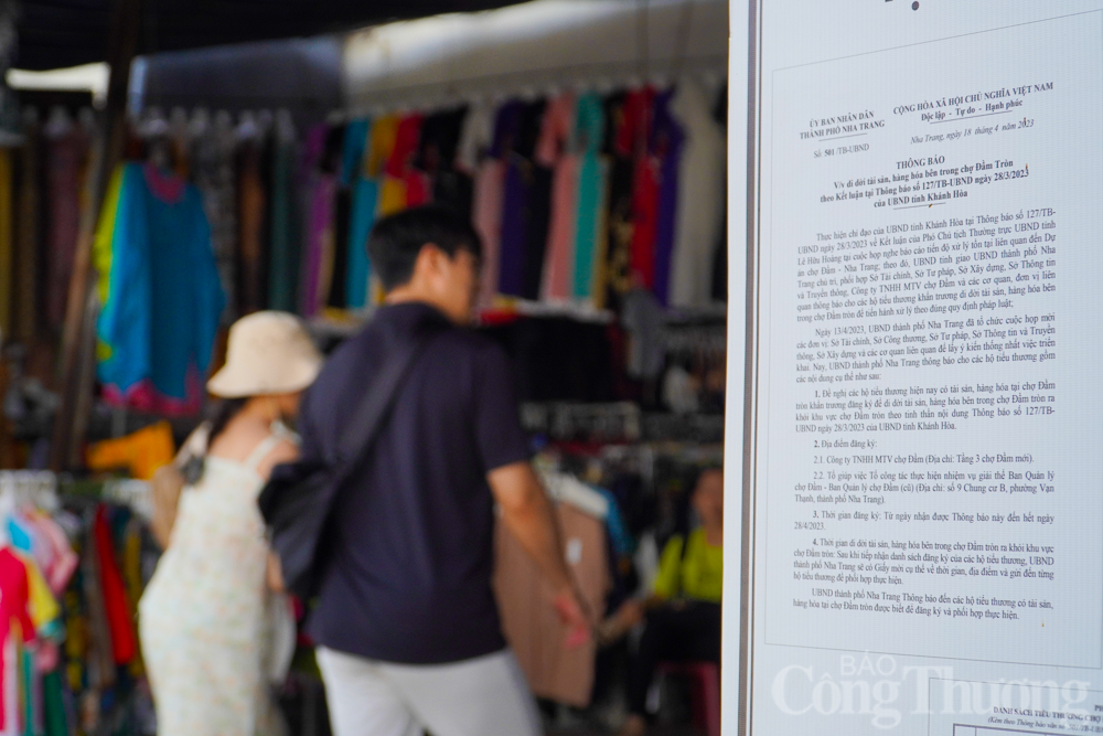 Cận cảnh Chợ Đầm tròn Nha Trang sau hơn 50 năm tồn tại