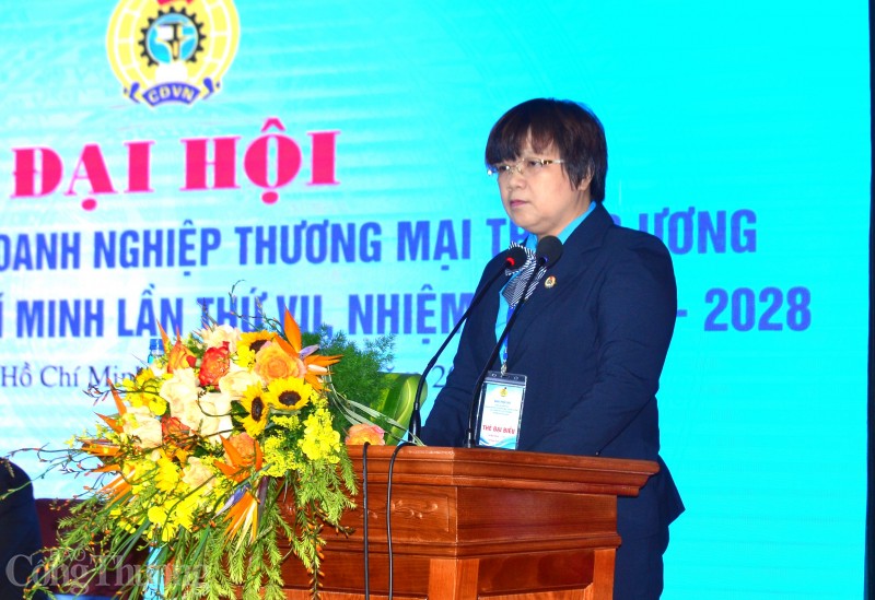 Công đoàn Khối Doanh nghiệp Thương mại Trung ương tại TP.HCM tổ chức thành công Đại hội VII nhiệm kỳ 2023 2028