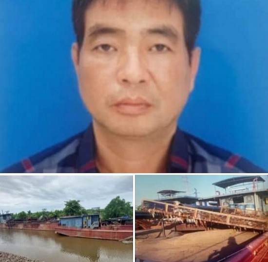 Công an tỉnh Thái Bình khởi tố đối tượng khai thác cát trái phép trên sông Hồng