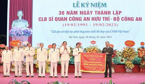 Bộ Nội vụ cho phép thành lập Hội Cựu Công an nhân dân Việt Nam