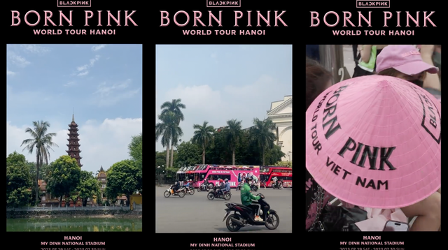 BlackPink “tung” Clip tổ hợp show Born Pink bên trên Hà Nội
