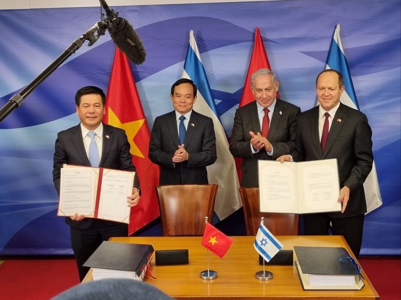 Hiệp định Thương mại tự do giữa Việt Nam và Israel (VIFTA) đã chính thức được ký kết ngày 25-7 vừa qua.