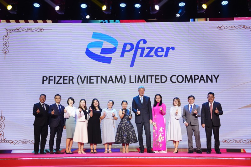 Pfizer Việt Nam được vinh danh “Nơi làm việc tốt nhất châu Á năm 2023”